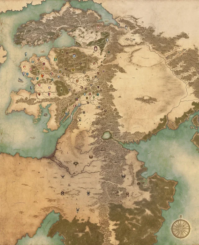 Map of the Old World
